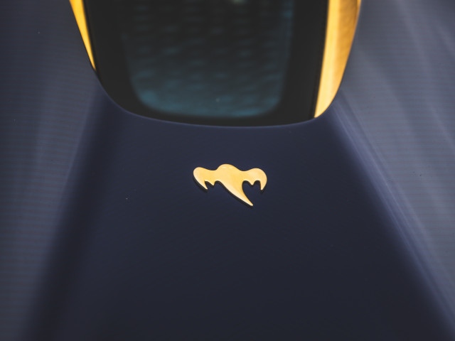 The Koenigsegg Regera ghost package emblem