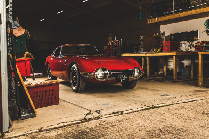 Japan's answer to the Jaguar E Type: The Toyota 2000GT