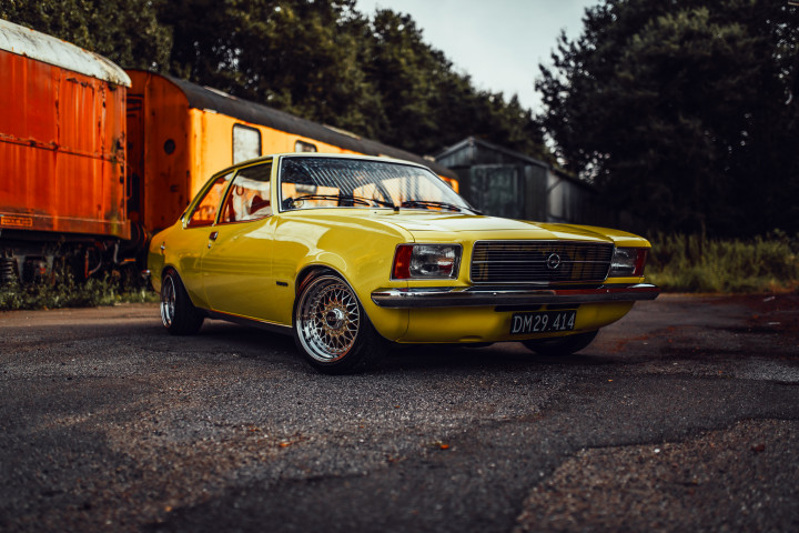 The Opel Rekord Series D Coupe has certainly come of age
